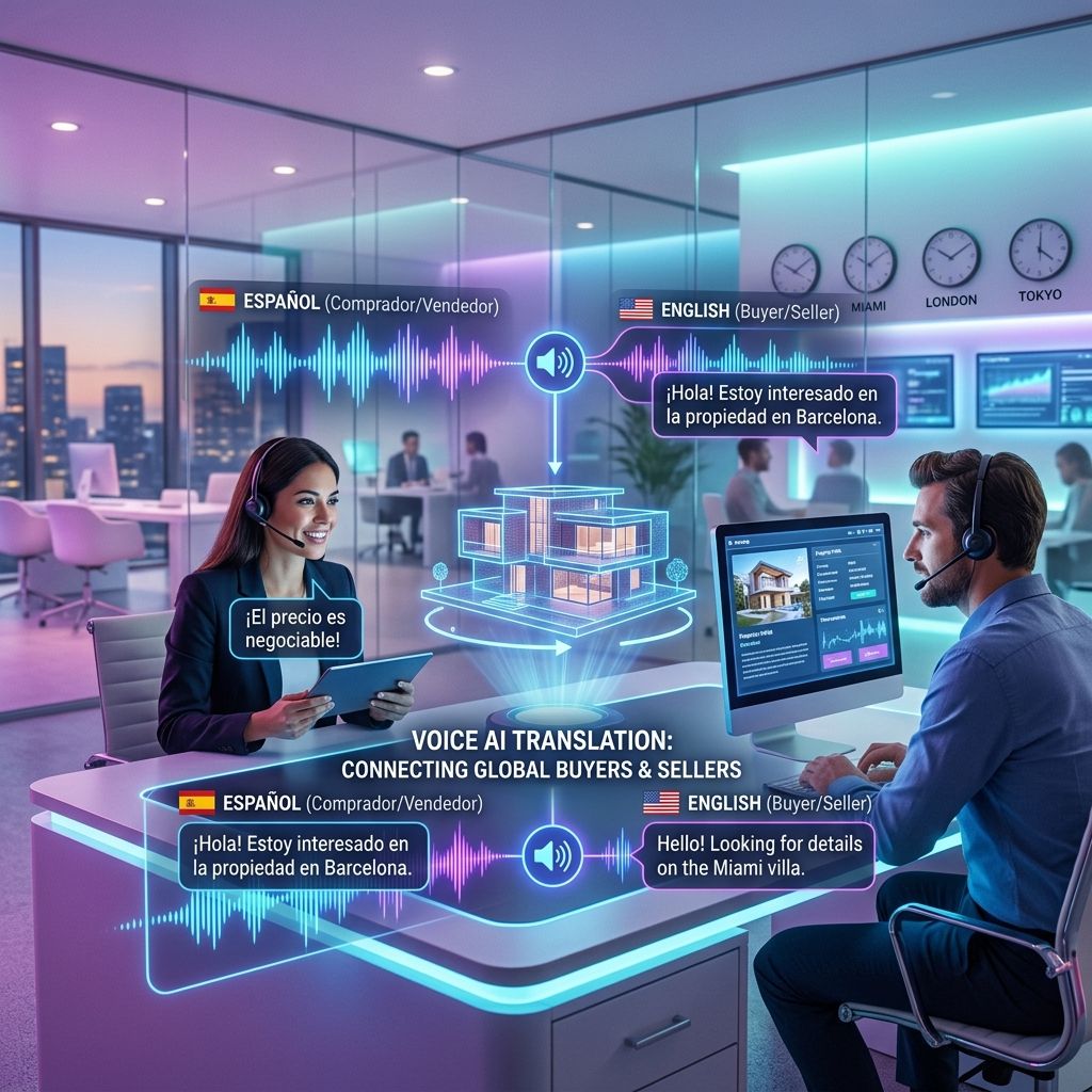 Multilingual AI Voice Agent Interface in Real Estate